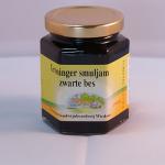 Groningerland jam zwarte bes 190 ml.