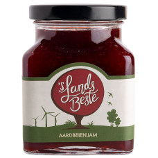 LandsBeste Jam Aardbei 6x350 gr.