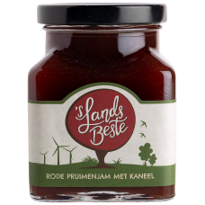 LandsBeste Jam Rode Pruimen 6x350 gr.