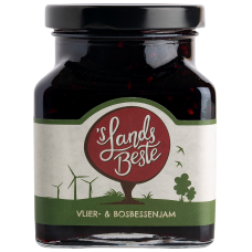 LandsBeste Jam Vlierbes&Bosbes 6x350 gr.