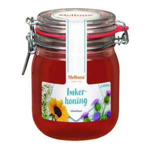 Imkerhoning Mell weckpot 1 kg.