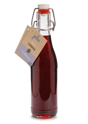 Siroop Bax Aardbeien beugelfles 350 ml.