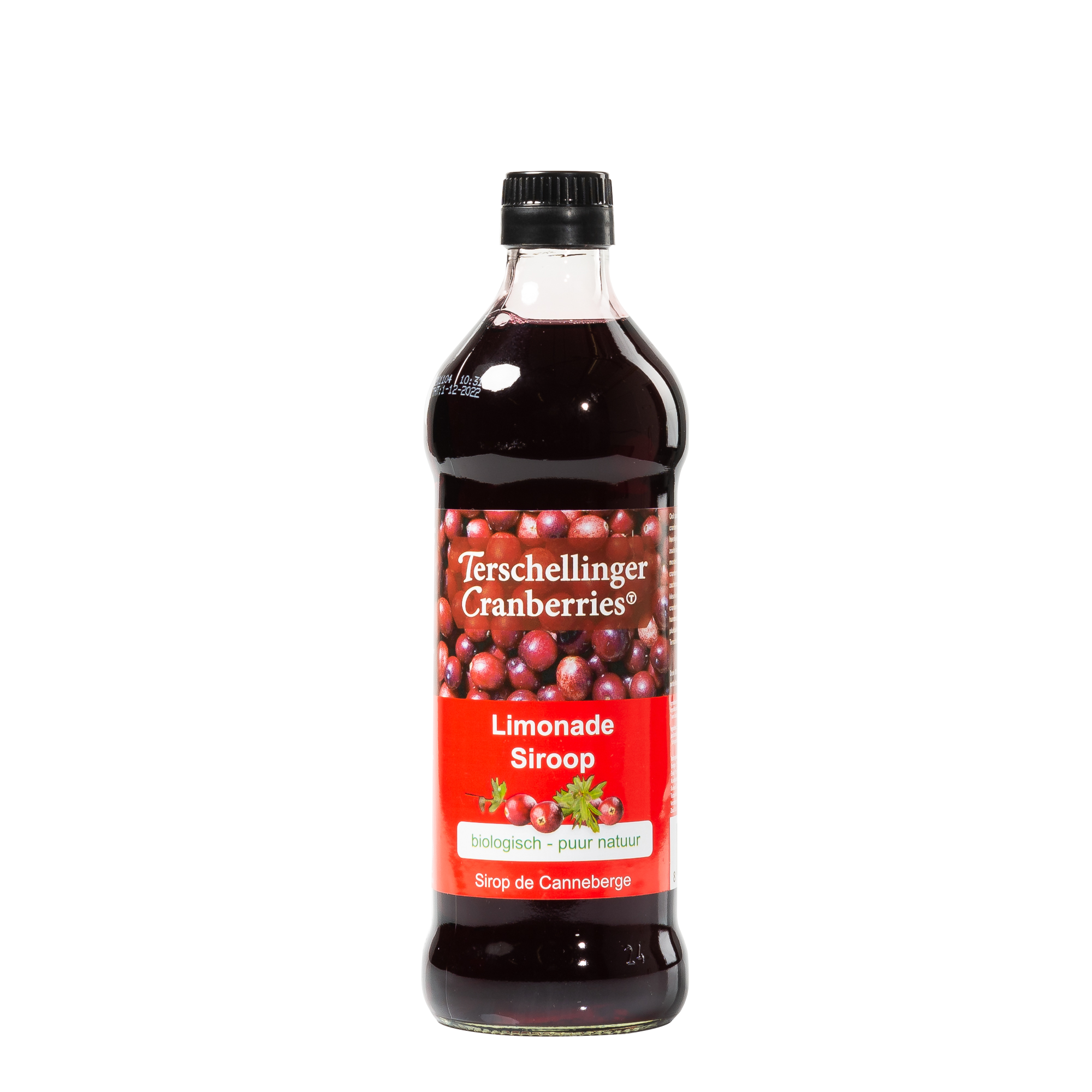Tersch. Cranberry Siroop BIO 500 ml.
