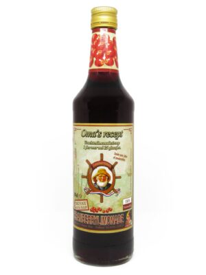 Oma's recept cranberrysiroop 70 cl.