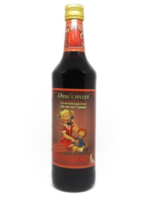 Oma's recept grenadinesiroop 70 cl.