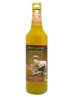 Oma's recept sinaasappelsiroop 70 cl.