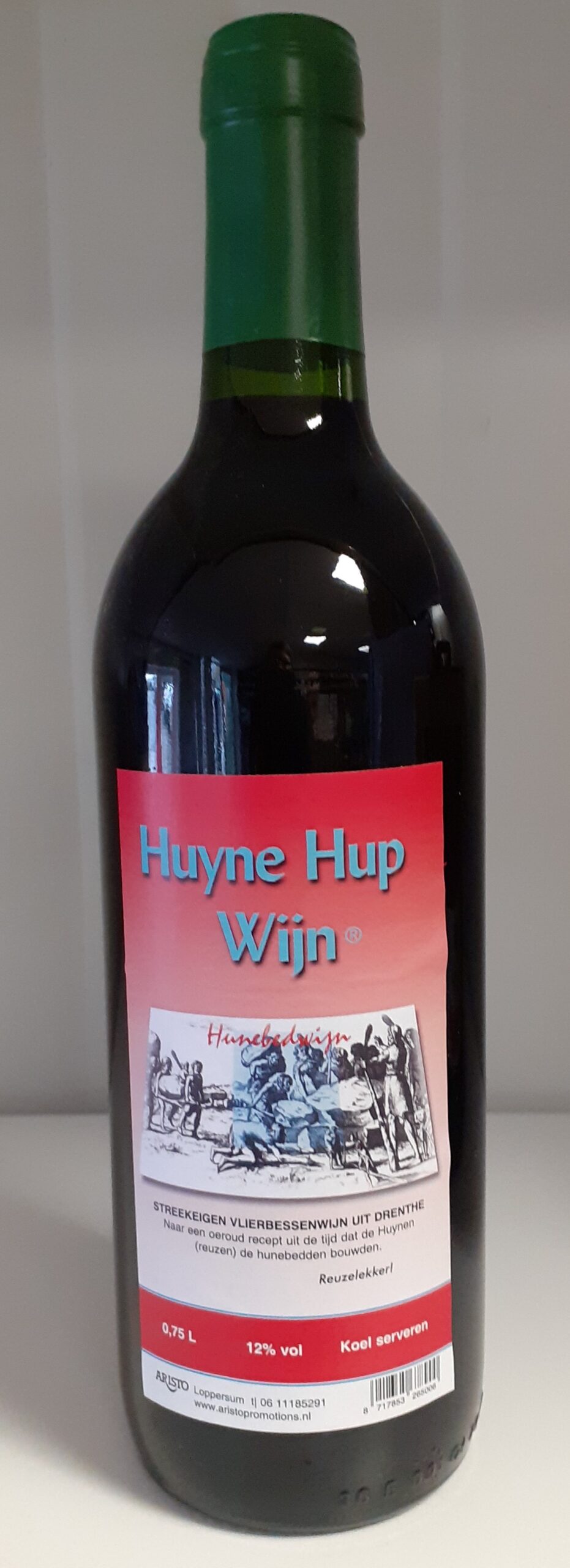 Hunnehupwijn 0,75 ltr.