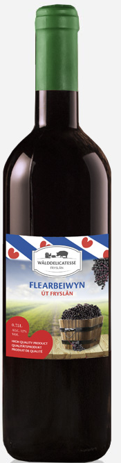 Vlierbessenwijn Woudenbron 0,375 ltr.