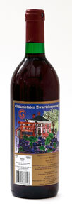 Marwijkshof blauwe bessenwijn 0,75 ltr.