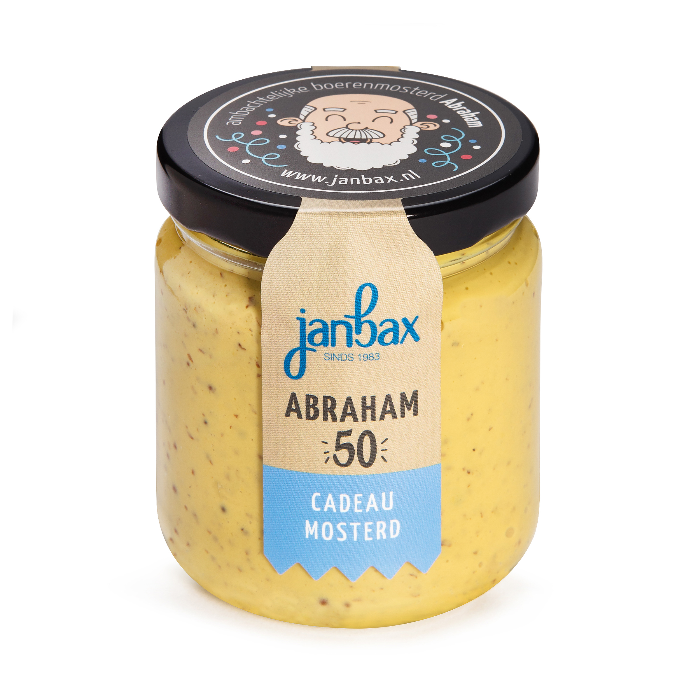 Mosterd Bax Abraham 180 gr.