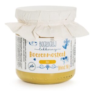 Boerderij Mosterd Bax naturel fijn 180gr