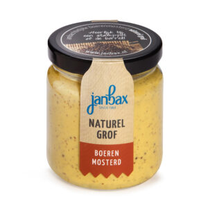 Mosterd Bax naturel grof 180gr Boerderij