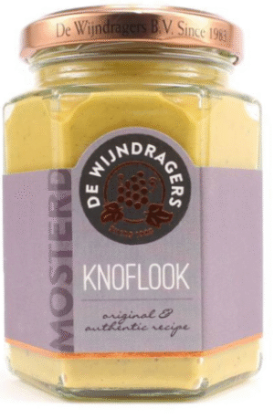 Mosterd Wijndragers Knoflook 195 gr.