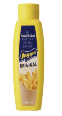 Joppiesaus 850 ml.