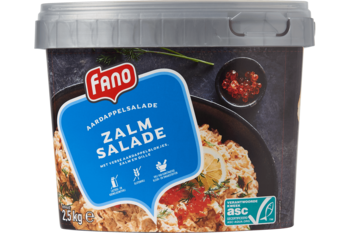 * Zalmsalade Fano 2,5 kg.
