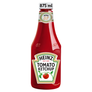 Tomatenketchup fles Heinz 875 ml.