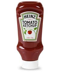 Tomatenketchup topdown Heinz 605ml.