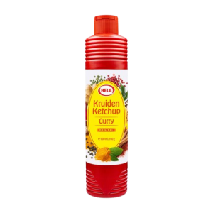 Hela curry ketchup fles 800 ml.