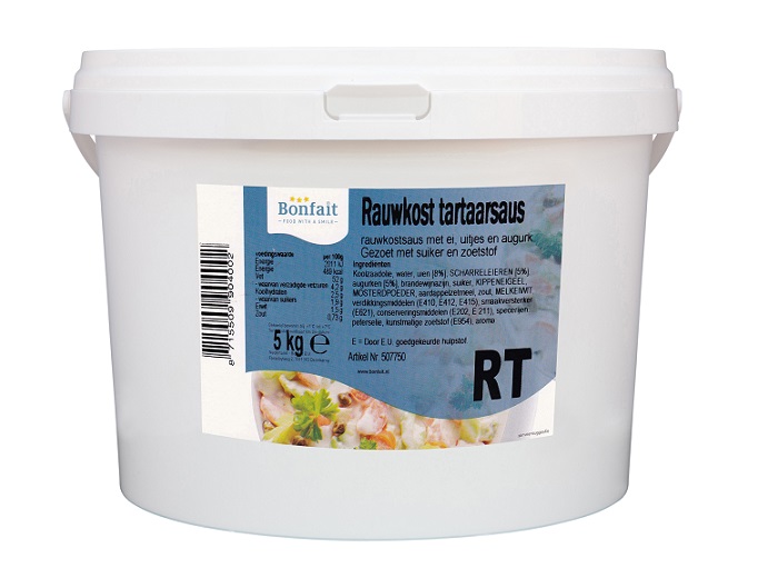 Rauwkost tartaarsaus Bonfait 5 kg.