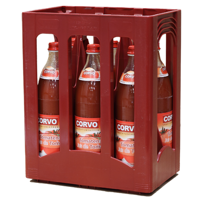Tomatensap krat 6x 1 ltr.