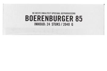 Boerenburger 24x85 gr,