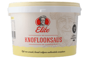 Knoflooksaus Elite 2,5 kg.