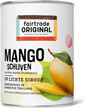 FairTrade Mango op lichte siroop 425 gr.