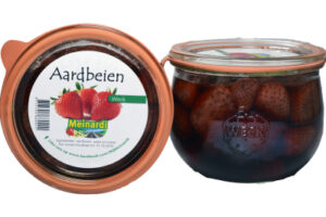 Meinardi aardbeien in de weck 500 ml.