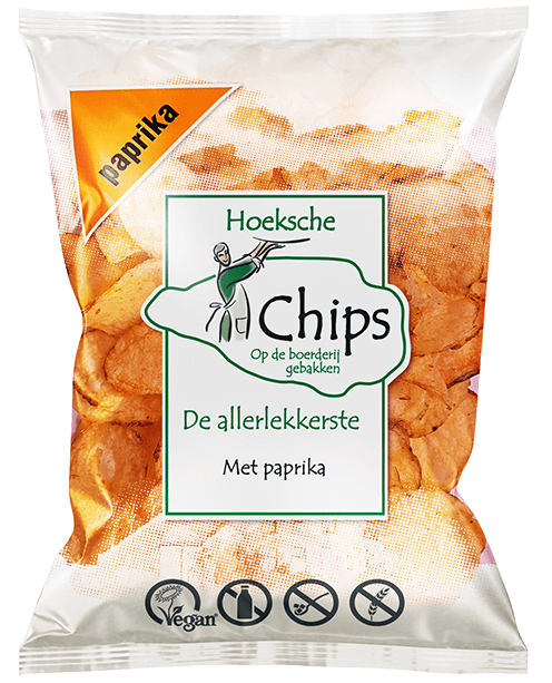 Hoeksche Chips paprika 10x150 gr.