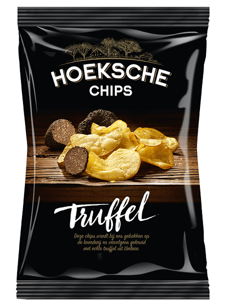 Hoeksche Chips truffel 12x100 gr.