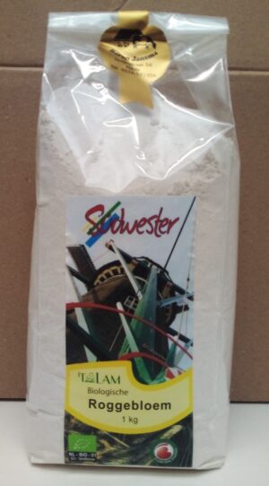 Roggebloem Bio 't Lam 1 kg.