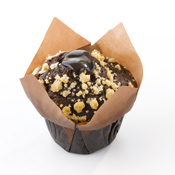 Muffin Triple chocolade gevuld 36x112gr.