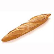Baguettes met desem gepunt 16x430gr.