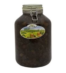 Zwarte olijven pitloos BIO 1x4.55 kg.