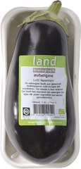 Aubergine verpakt BIO 1x2 stuks