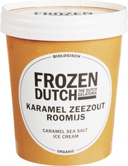 Karamel zeezout roomijs BIO 6x500 ml.