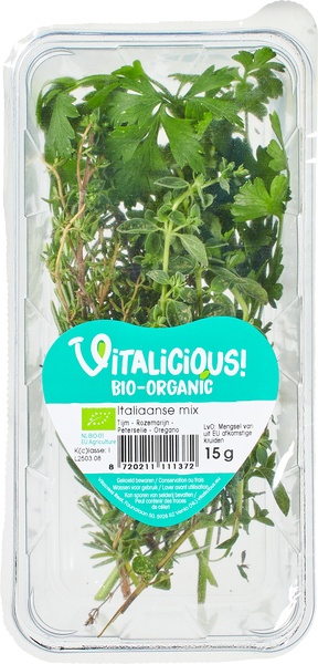 Italiaanse Mix BIO 3x15 gr.