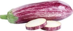 Aubergine Graffiti BIO 3x1 kg.