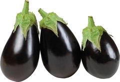 Aubergine Demeter 3x1 kg.