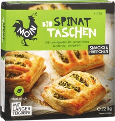 Spinazietasjes BIO 10x220 gr.