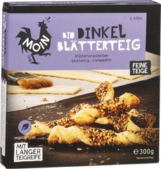 Spelt bladerdeeg BIO 10x300 gr.