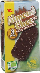 Almond Choc 3-pack BIO 6x3 stuks
