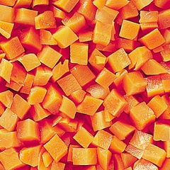 Wortel blokjes Demeter 4x2.5 kg.