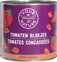 Tomaten blokjes BIO 6x2.5 kg.