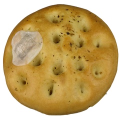 Ronde focaccia rozemarijn BIO 50x85 gr.