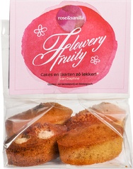 Cakejes flowery fruity BIO 1x4 stuks