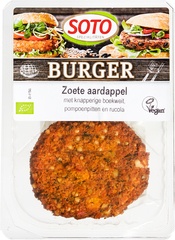 Zoete aardappelburger BIO 1x160 gr.