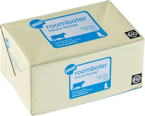 Roomboter ongezouten BIO 1x250 gr.