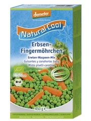Erwten en wortelmix Demeter 8x450 gr.