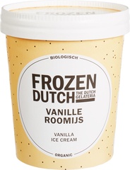 Vanille roomijs BIO 6x500 ml.
